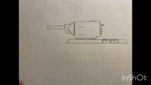 Как лекго нарисовать советкий танк КВ-2!