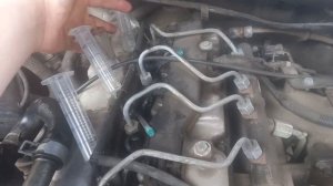 Ssang Yong Kyron, 2.0 турбо дизель, диагностика форсунок (тест н
