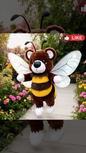 🐻 всех перехитрил🐝!😁