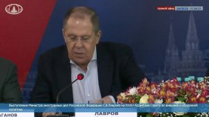 🔴  #ПрямойЭфир: Выступление С.В.Лаврова на XXXIII Ассамблее Совета по внешней и оборонной политике
