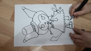 Рисунок куроми на скорую руку маркерами 🫶#куроми#рисунокмаркерами#наскоруюруку#