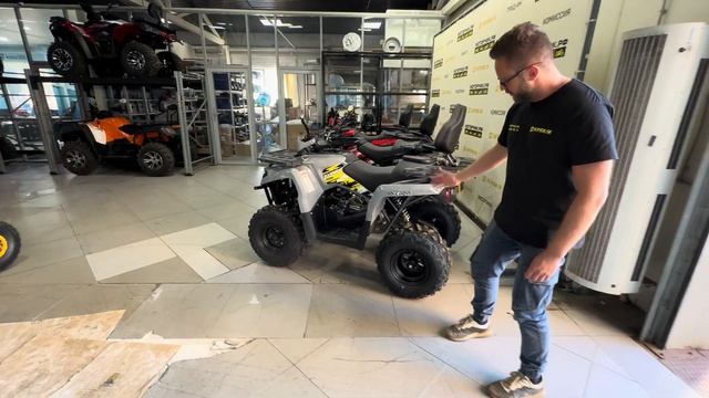 Новинка! Квадроцикл Bison Hammer 200 Long Basic смотреть онлайн