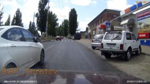 Случаи на дорогах. Саратов 2018 год #2