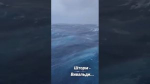 "Шторм" А. Вивальди "Времена года. Лето" (автора видео не