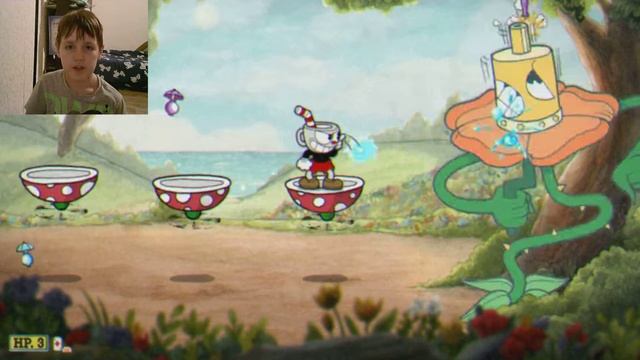 CUPHEAD  1 МИР  И БОССЫ 1