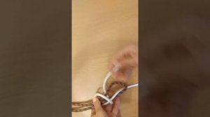 Как связать "брамшкотовый" узел