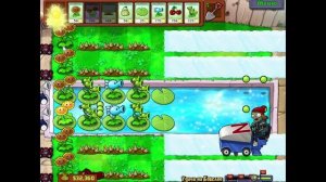 Прохождение Plants vs Zombies Удача на бобслее без напряга
