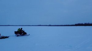 Снегоход IKUDZO (ИКУДЗО) на склизовой подвеске в реальных