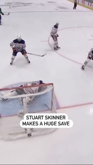 Stuart Skinner EARNED This Shutout 