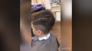 Стрижка с узорами как вам моя работа