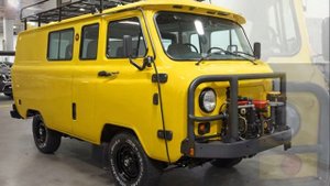 НОВУЮ УАЗ БУХАНКА 2024 впервые показали журналистам пер