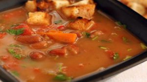 Суп из фасоли