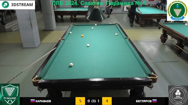 Караваев С. - Бегляров И. Гандикап 7-8 Саратов 2024.  Пирамида  5
