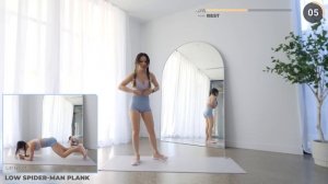 Тренировка на все тело | Без инвентаря, дома и эффективно