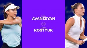 08.10.2024. Элина Аванесян - Марта Костюк. WTA Wuhan. Elina Avanesyan - Marta Kostyuk