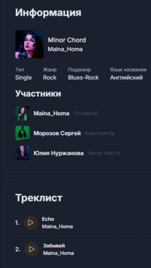 Песни Echo и Забывай выпустились на музыкальные площадки #релиз #слушай #новинка