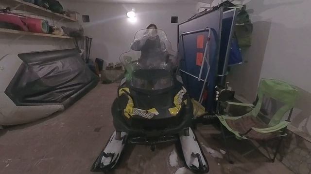 Установил камеру Insta 360 на снегоход. Новый кронштейн. смотреть онлайн