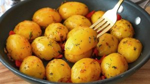 ПАЛЬЧИКИ ОБЛИЖЕШЬ!!! Хрустящая жареная картошечка с овощами и ароматным чесноком!