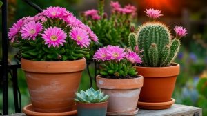 Суккуленты на летнем выгуле, плюсы и минусы.