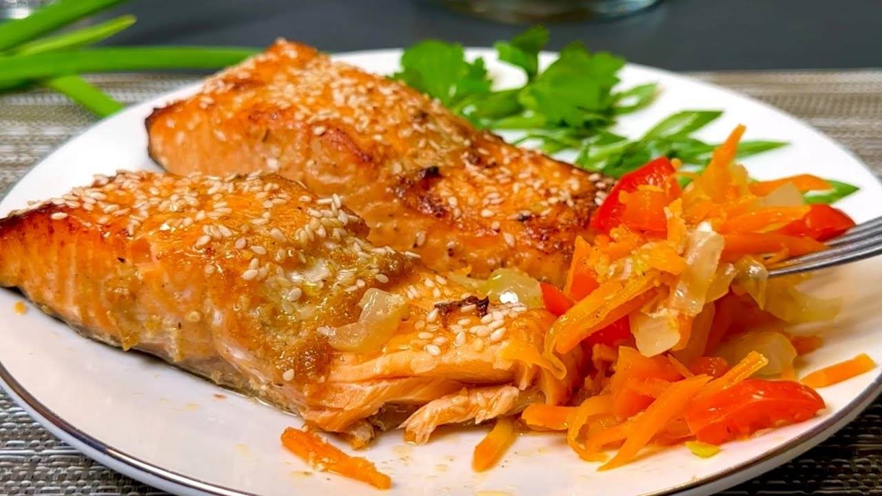 Нежнейшая и Вкусная Красная Рыба в духовке! Как очень Вкусно и Просто приготовить рыбу в духовке.