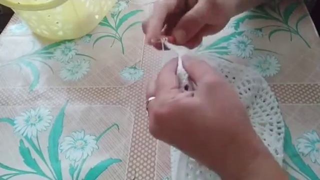 Летняя детская панамка связанная крючком, легко и красиво!