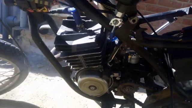 Тюнингованный мотор ЗиД Пилот 50 2т (тест) смотреть онлайн