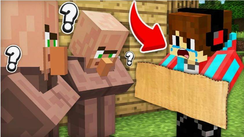 ВСЕ ЖИТЕЛИ ЗАБЫЛИ МЕНЯ В МАЙНКРАФТ   Minecraft
