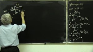 Лекция 213. Решение дифференциального уравнения на ОУ