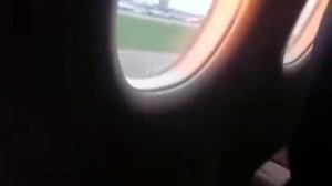 5 мая 2019. Катастрофа в Шереметьево. Съёмка из салона са?