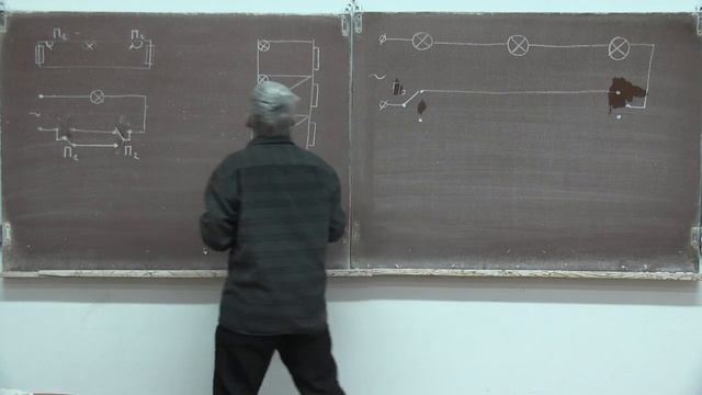 Лекция 265. Многоместная схема включения света смотреть онлайн