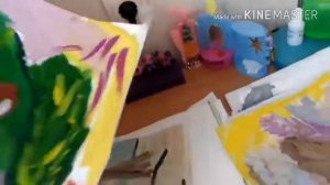 Обзор на мои рисунки из художки!♡★