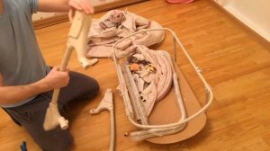 Люлька детская сборка прямая трансляция часть 1