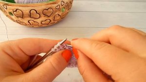 Уроки вязания. Прибавка петель в середине полотна.