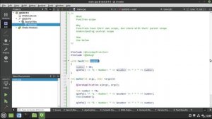 6. Function scope