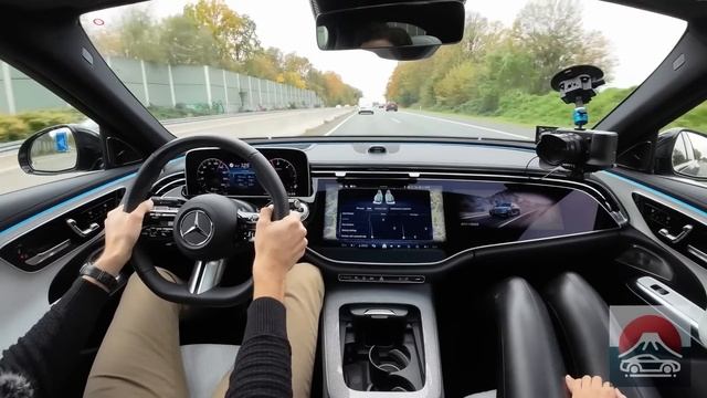 Самый новый Mercedes E-Class W214 и BMW 5 серии G60 сравнительный ОБ смотреть онлайн