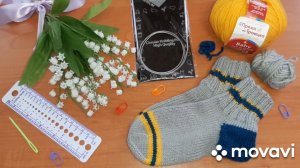 Носочки марта в СП "Носочная коробочка - 4 с Катериной Шурм"/ Носочки 2024 года.
