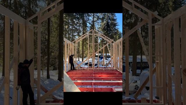 Каркасный дом с нуля смотреть онлайн