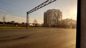 🔥ПО ЮЖНОМУ ШОССЕ! Поездка на троллейбусе №2474; ТролЗа-