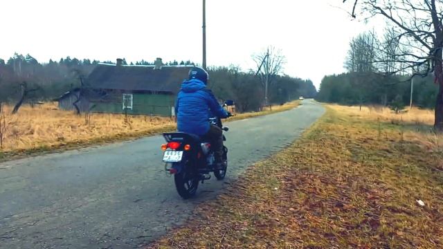 Первые покатушки на BAJAJ BOXER 150X. Открыл мотосезон 2025. мо?