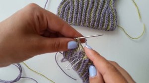 Убавление и прибавление петель в вязании бриошь