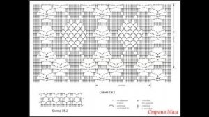 Летняя накидка крючком