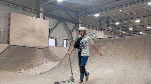 Как сделать брай на самокате. How to bri flip (обучалка)