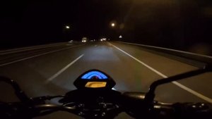 Классика, ночные покатушки, Kawasaki er4n