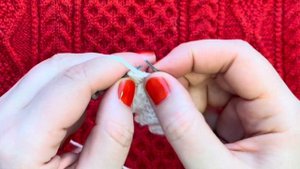 Жгутик спицами из 2 петель. Элементы свитера с аранами. Как вязать