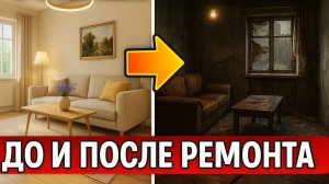 Роскошь vs Ужас: До и После Ремонта