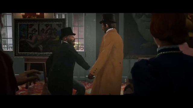 Red Dead Redemption 2 - Выставка картин в галерее смотреть онлайн