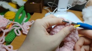 вяжем маленького Мишку крючком 2 часть
