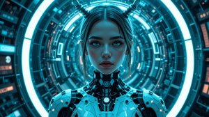 Хаотическое нейрошоу | Фотоколлаж из AI-артов с приятной музыкой