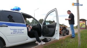 Итоги полицейского рейда: десятки мотоциклов на штраф
