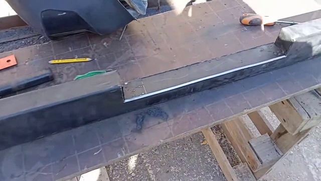 не ослабили ребро жесткости